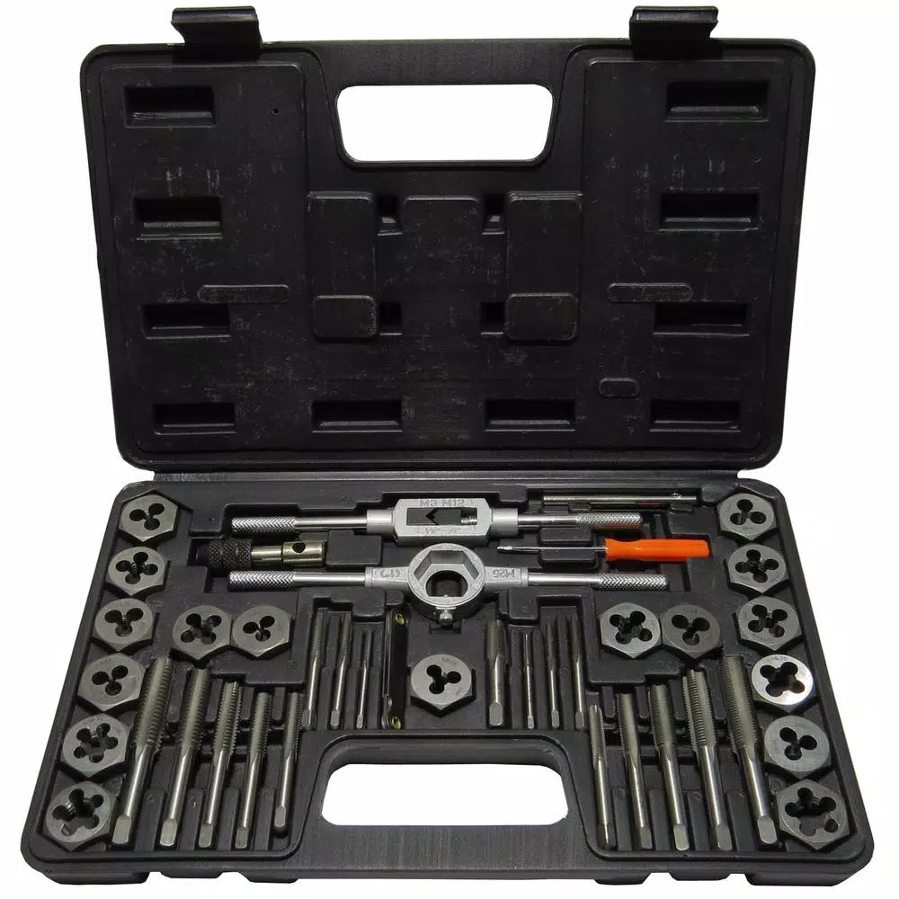 Top 10 ⭐ Drill America 3 Mm – 12 Mm Hex Dies Carbon Steel NC And NF Tap And Die Set (40-Piece) 😀