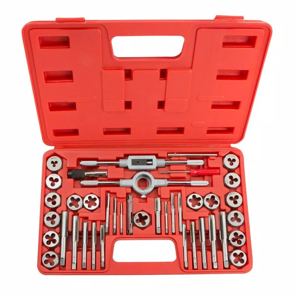 taps-dies Shop 6 Budget ๐ TEKTON Inch Tap And Die Set (39-Piece) ๐งจ